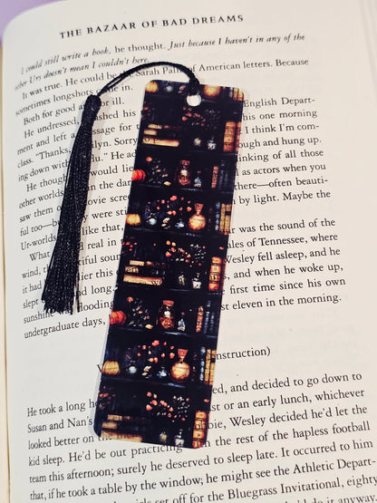 Witchy Bookshelves Bookmark