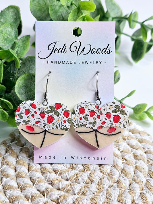 Strawberry Field Bootie Earrings