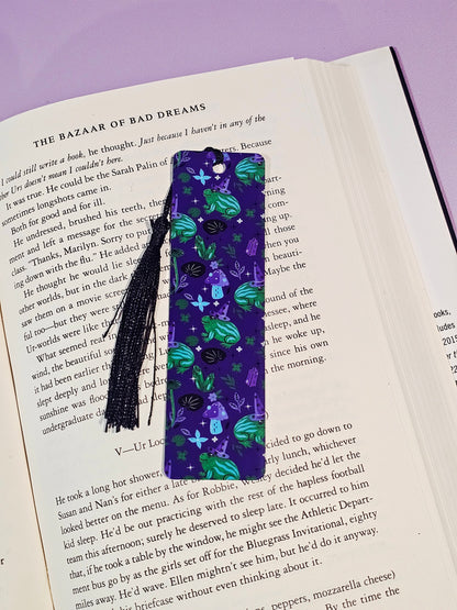 Witchy Frogs Bookmark