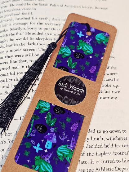 Witchy Frogs Bookmark