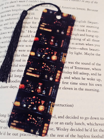 Witchy Bookshelves Bookmark