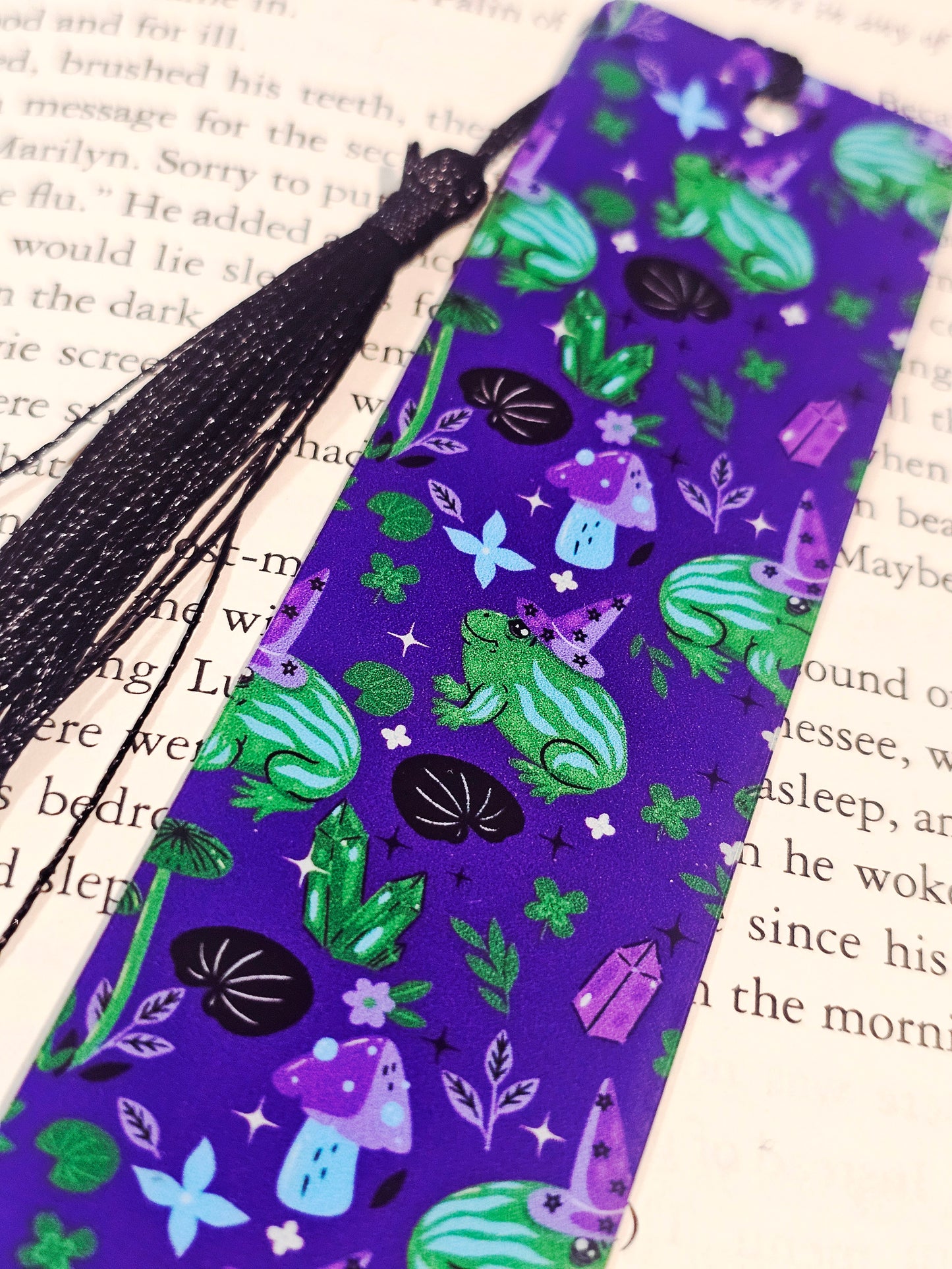 Witchy Frogs Bookmark