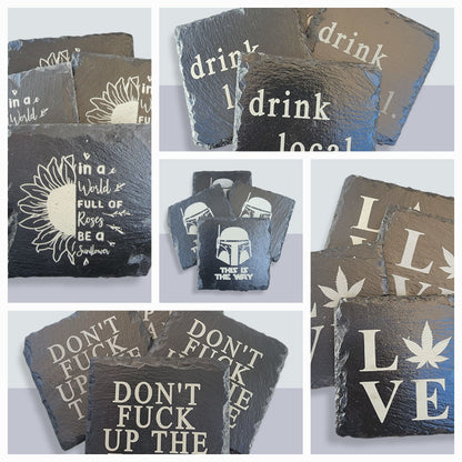 Slate Coasters