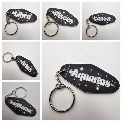 Zodiac Keychains