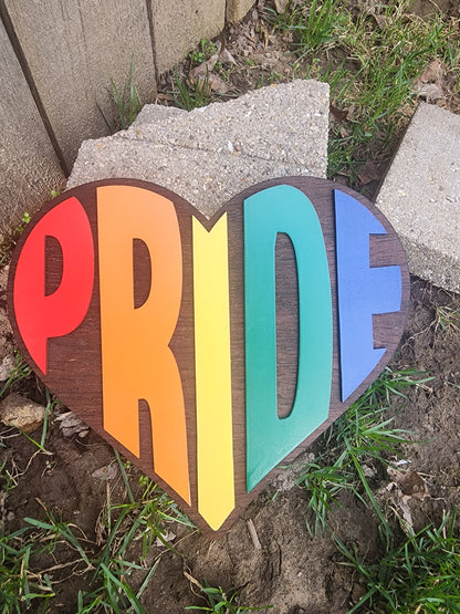 Pride Wall Sign / Shelf Sitter